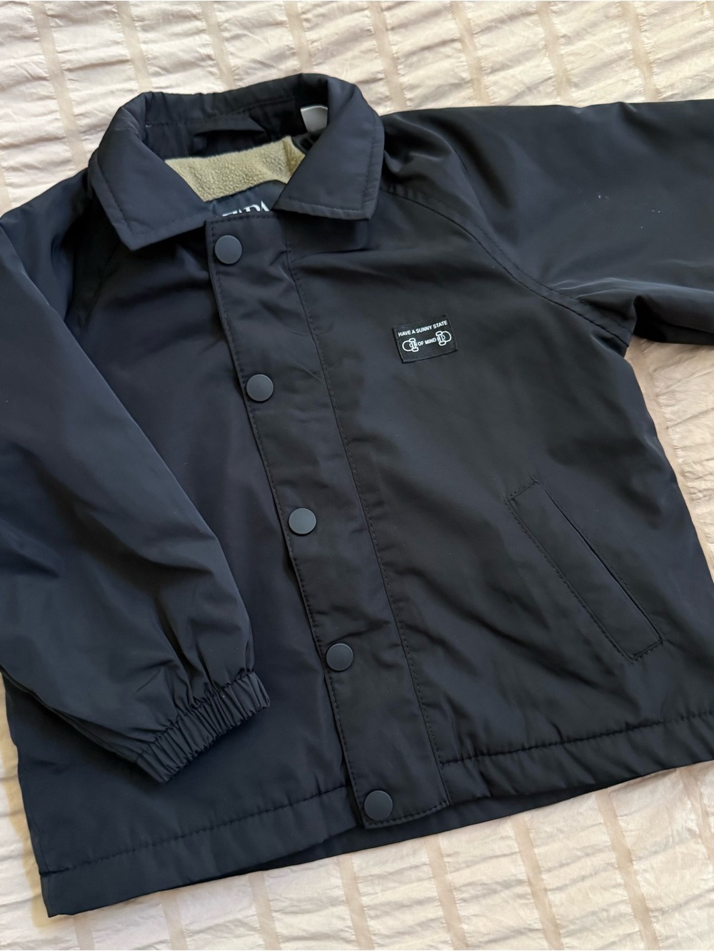 Toddlers’ Black Jacket